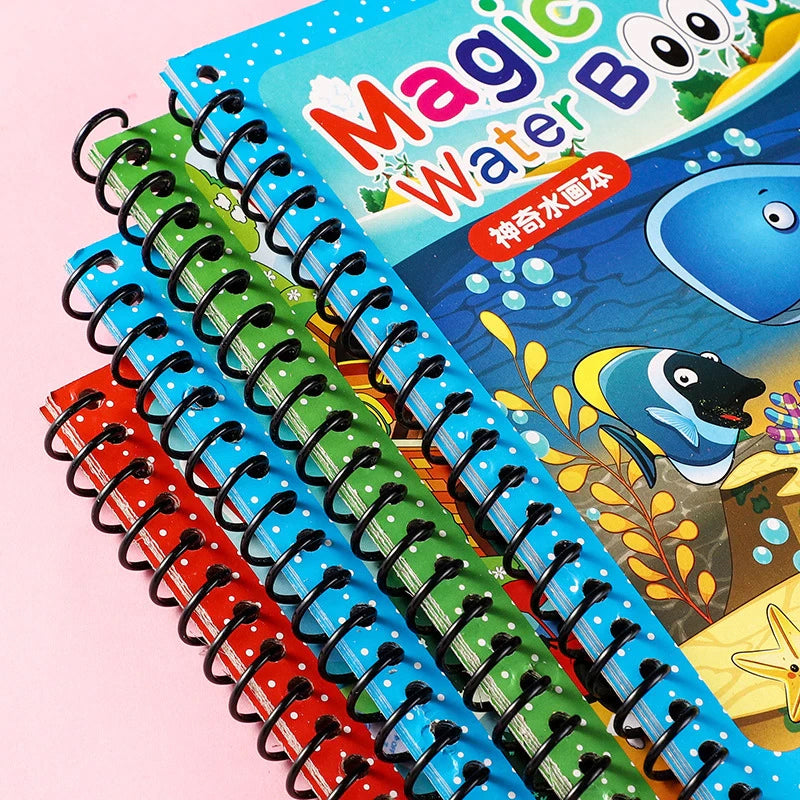 Magic Water Coloring Book