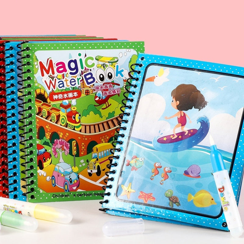 Magic Water Coloring Book