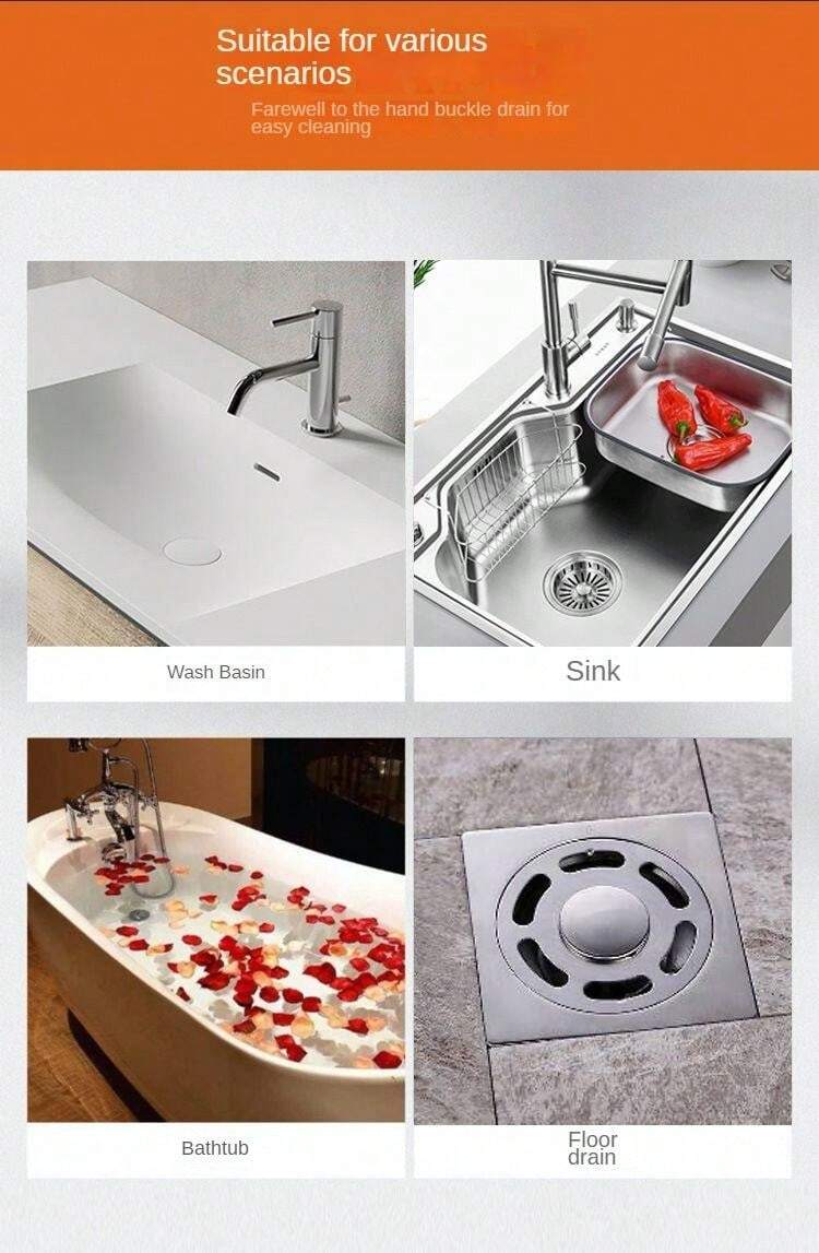 Pack 10 PCs Multifunctional Sticker Drainer