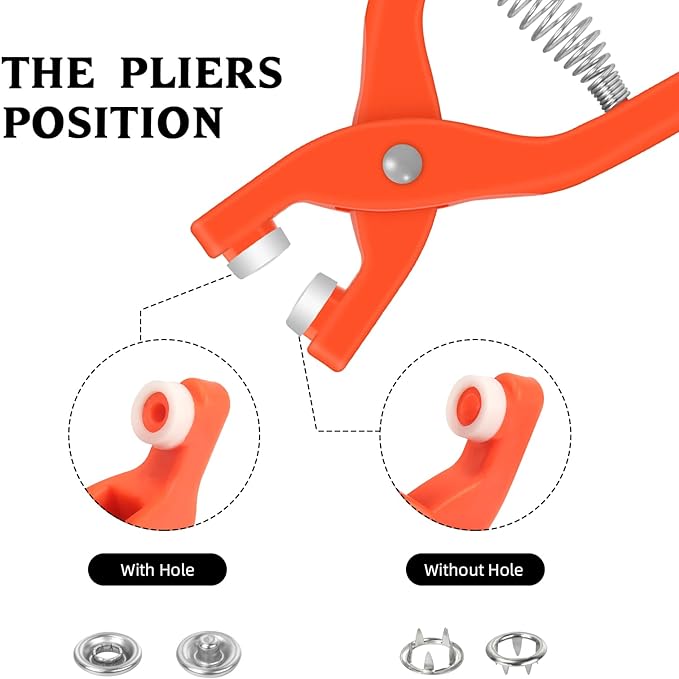 Tich Button Machine Plier