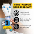 LICETEC V-COMB Electric Head Lice Remover