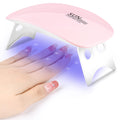 UV Led Lamp For Nails 6W Nail Lamp Light With Timer Mini